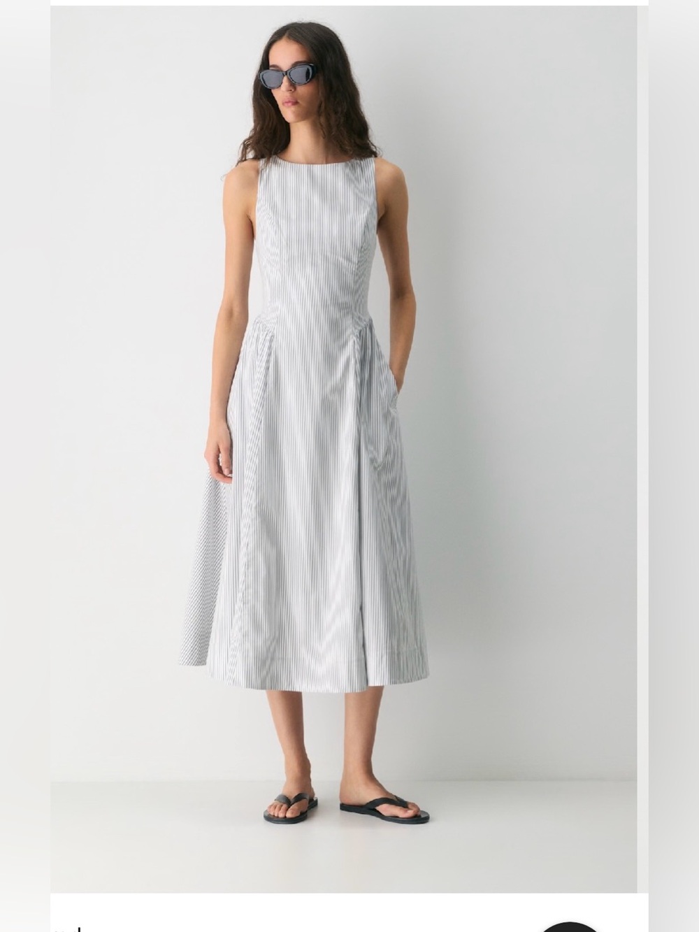 NWT Aritzia/Wilfred Tina Poplin Dress!